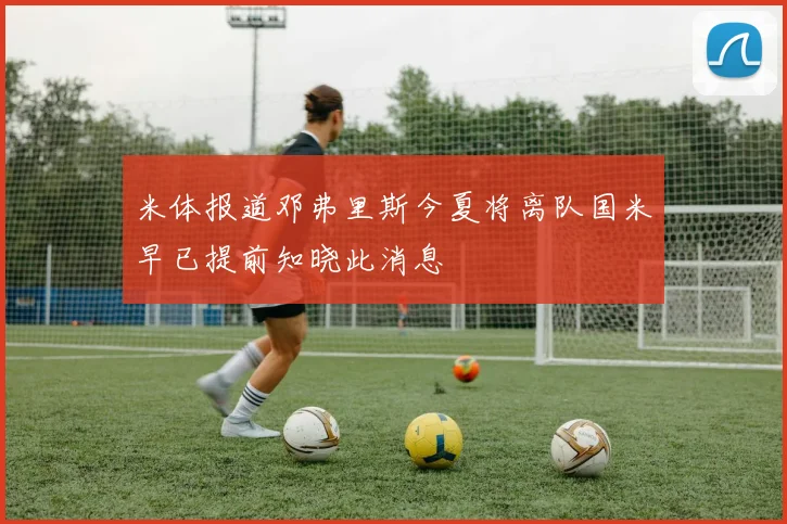 米体报道邓弗里斯今夏将离队国米早已提前知晓此消息